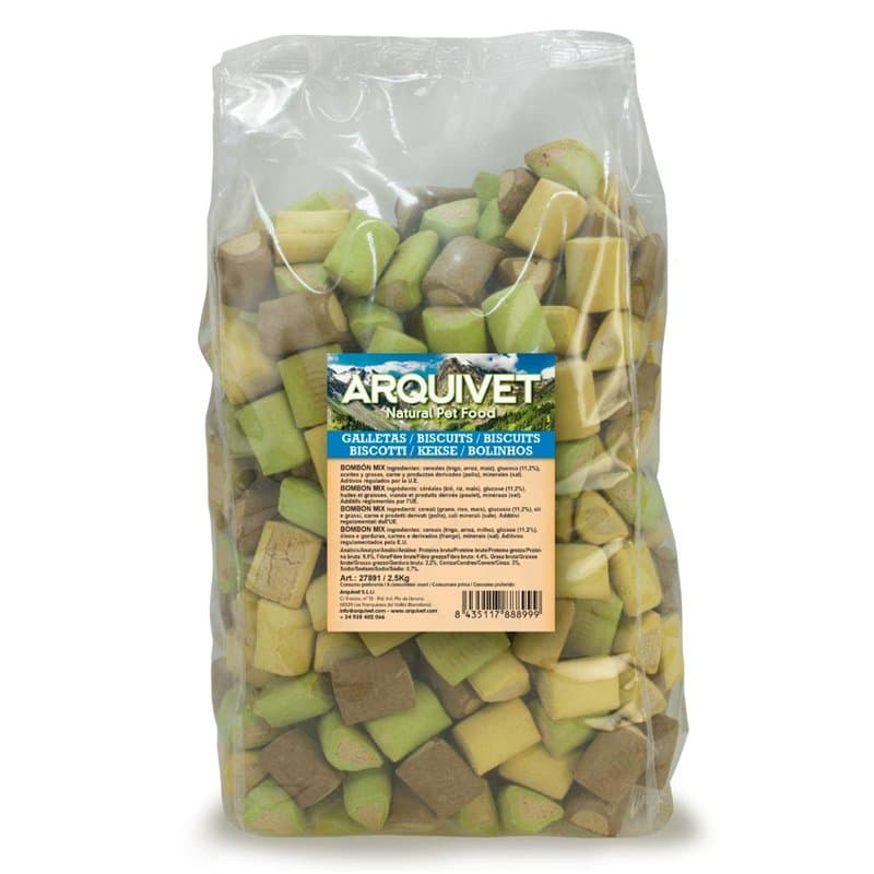 Arquivet, Biscuits, Biscuits pour Chiens, Chocolat Mix, 200 g