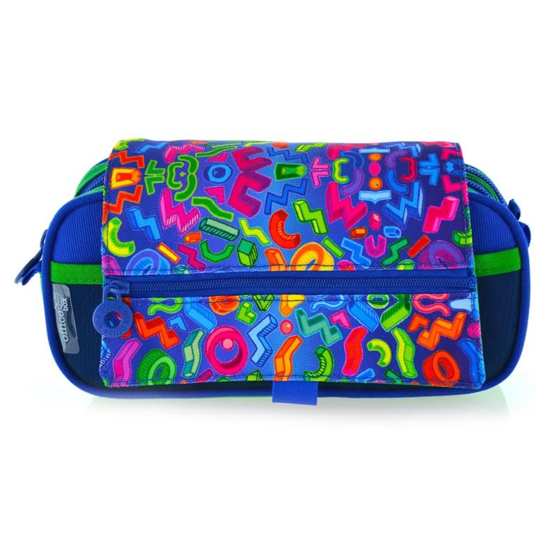 Trousse triple édition 2022 – Trousse à compartiments intérieurs avec fermeture éclair individuelle – by Colorline Office Box, m