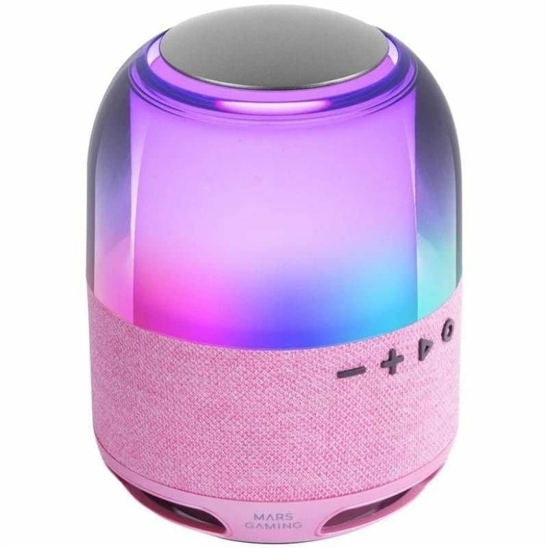 Haut-parleurs bluetooth portables Mars Gaming MSFLOWP Rose 15 W 4 W