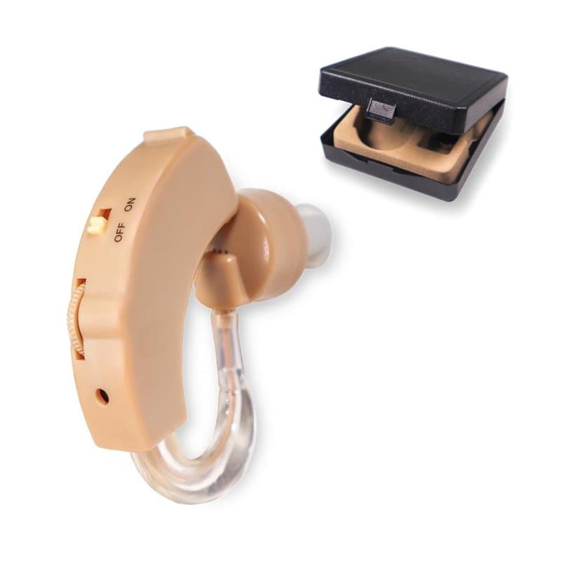 Mobiclinic®, Amplificateur de son, Ear plus 2, 5 niveaux volume, Format mini, Pour les deux oreilles, Léger et portable, Fonctio