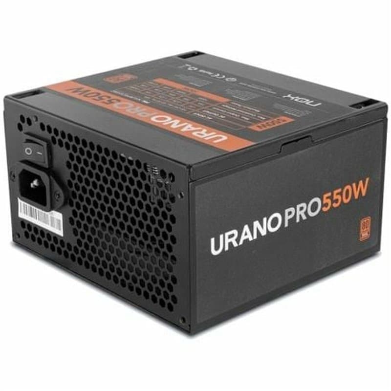 Bloc dAlimentation Nox-Xtreme NXURPRO550BZ ATX 550 W 80 Plus Bronze