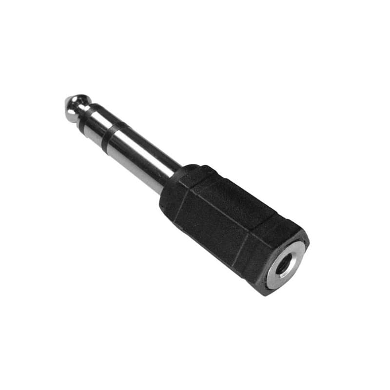 PremiumCord Adaptateur Prise stéréo 6,3 mm vers Prise stéréo 3,5 mm mâle vers Prise Femelle