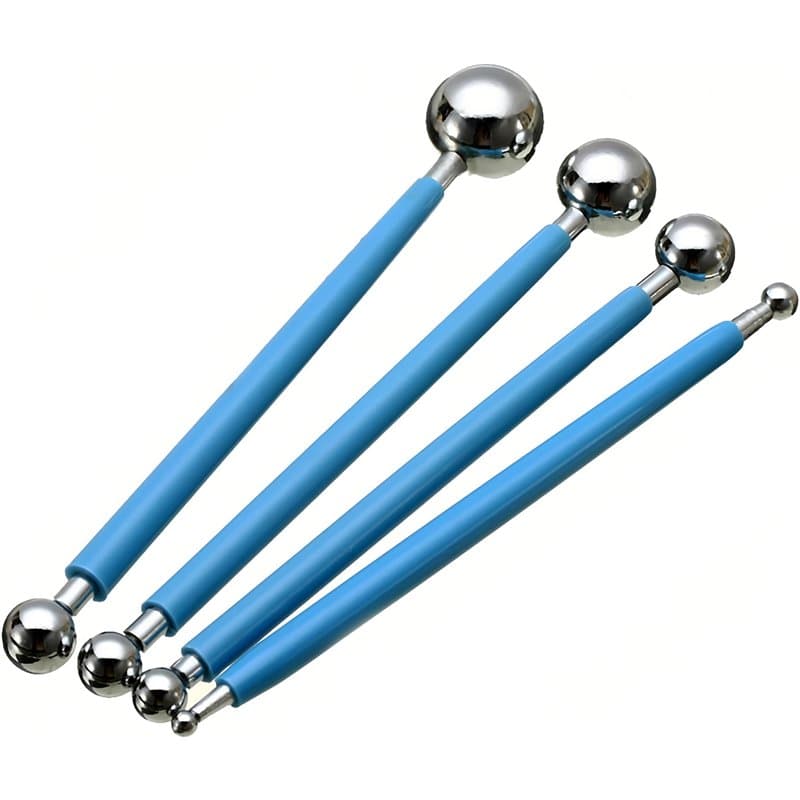4 Pièces Outil De Modelage Argile,Outils de Sculpture pour PoterieOutil De Modelage Argile Outils De Sculpture En Pâte À Modeler