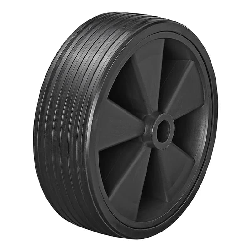 ProPlus 341549 Roue de Secours Jante en Plastique avec Pneu en Caoutchouc Plein 220 x 70 mm