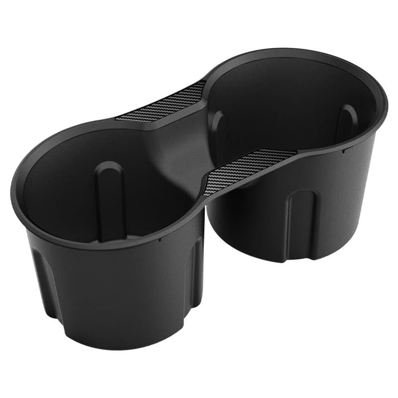 Spigen Tesla Model Y (~2024) et Model 3 (2021-2023) Console Centrale Porte-Boisson (Conception à Prise Détendue) Insert pour Acc
