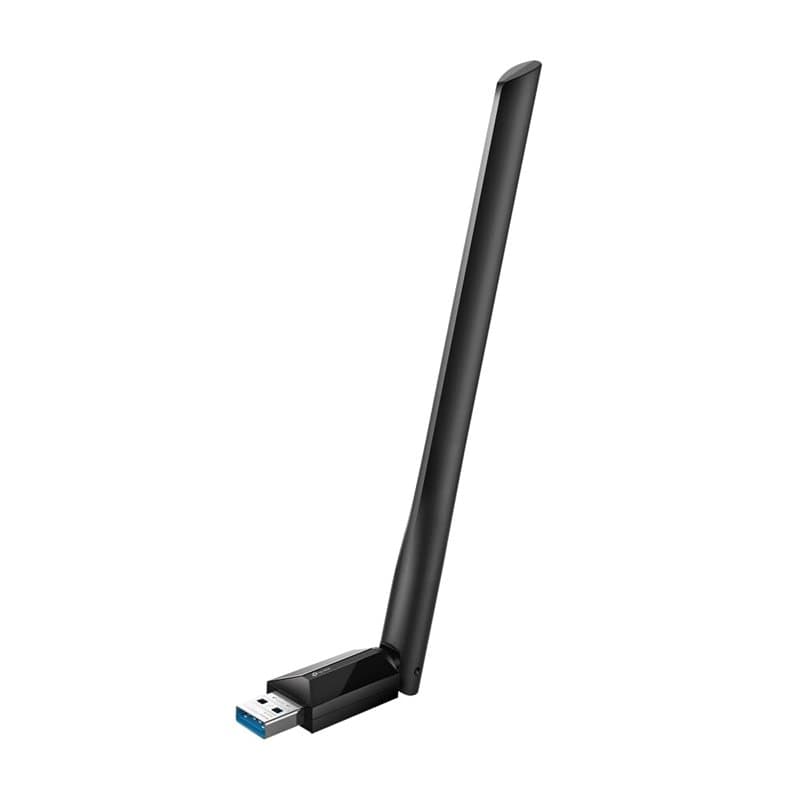 TP-Link Archer TX35U Plus Clé WiFi pour PC, Wi-FI 6 AX1800 Dual Band Adaptateur, USB 3.0, MU-MIMO, Antennes à Gain élevé, Crypta