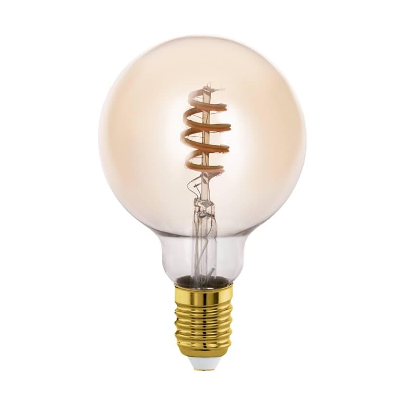 Eglo connect.z Ampoule LED E27 connectée, G95, ZigBee, contrôlable par appli et commande vocale, dimmable, blanc chaud - froid,