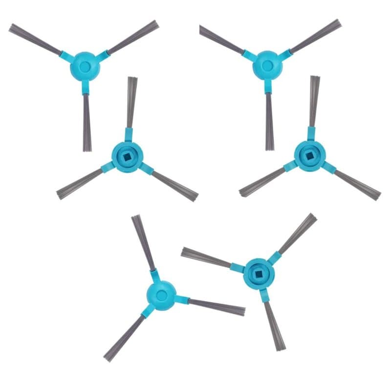 BAKUUM Lot de 6 brosses, balais latéraux, pour Cecotec Conga Series 1290, 1390, 1490, 1590. Pack pièces et accessoires pour robo