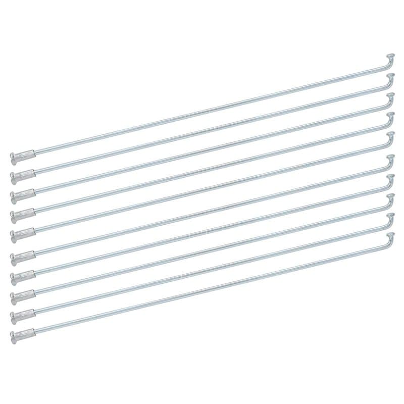 10 Pièces 2 . 2mm Rayons de Vélo 13G en Acier Inoxydable Rayons Durabilité VTT Rayons de Roue pour Vélo, Accessoires de Roue de