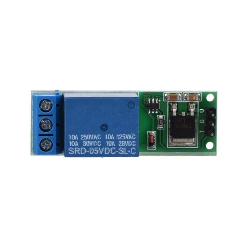 Carte de déclenchement à faible impulsion, Mini module de relais de verrouillage à bascule 6-24V Interrupteur bistable à verroui