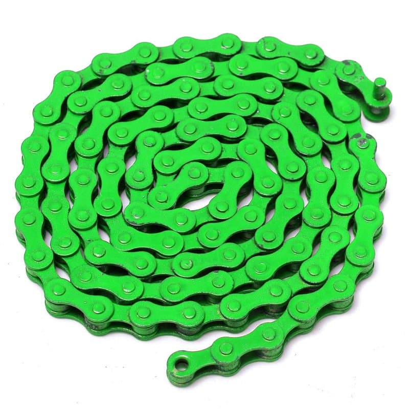 AAlamor 1/2 X 1/8Inch 96 Liens Simple Vitesse Coloré Chaîne Fixe Gear VTT BMX Vélo Vélo Sport Route - Vert