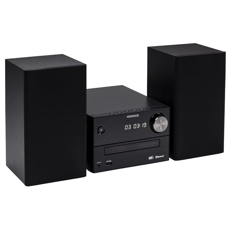 KENWOOD M-420DAB Micro-chaîne, Couleur Noire, D, USB, Dab +, Bluetooth