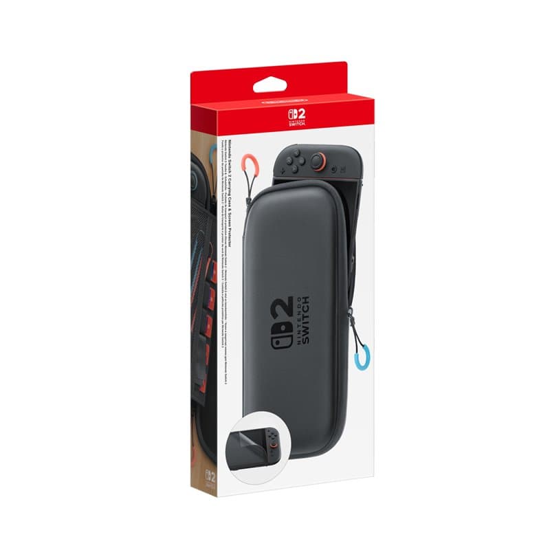Pochette de transport et protection d’écran Nintendo Switch 2
