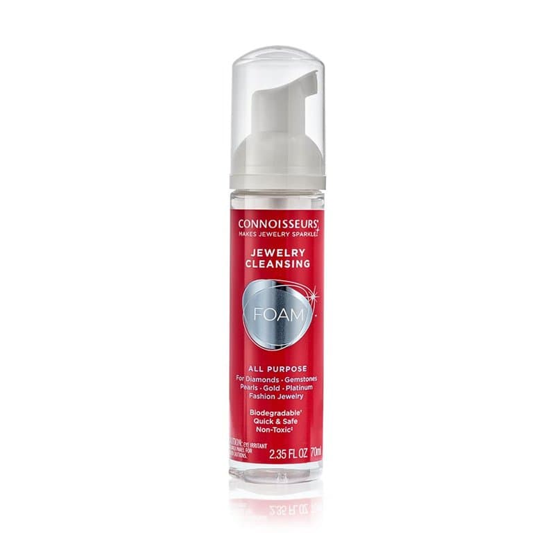 Connoisseurs Mousse Nettoyante Bijoux - Pour Or Argent Pierres Précieuses et Diamants - Pour enlever la saleté