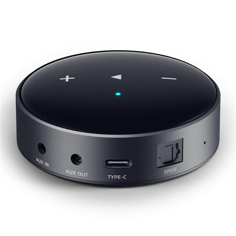 WiiM Mini Récepteur AirPlay 2, Diffuseur Multiroom, DAC & Préampli, Fonctionne avec Alexa et Siri, Diffusion de Spotify, Amazon