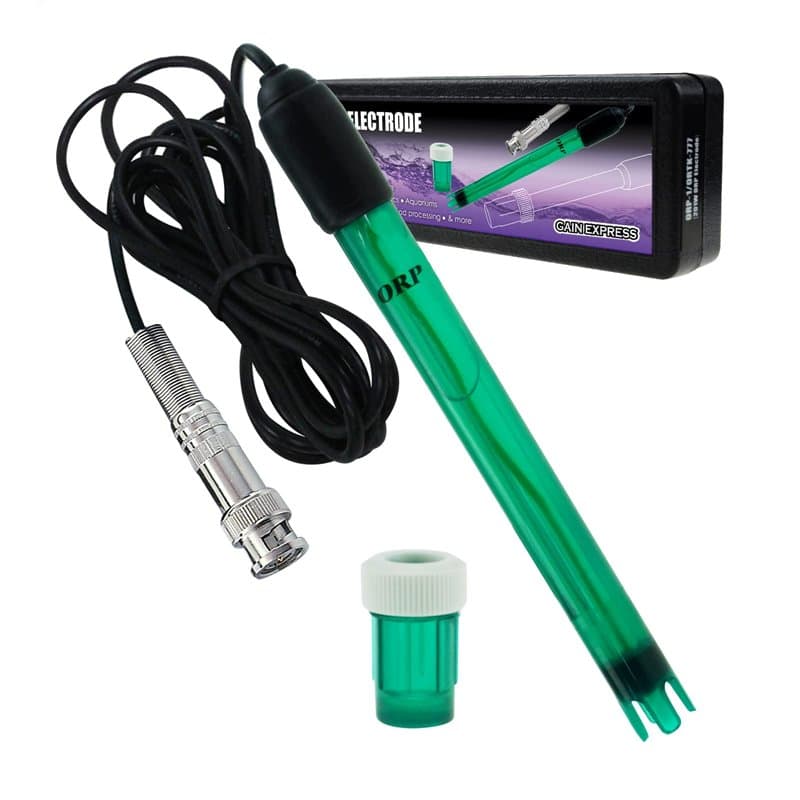 GAIN EXPRESS ORP Redox Electrode, Type BNC Connecteur Sonde Testeur Contrôleur de contrôle Contrôle du potentiel de réduction de