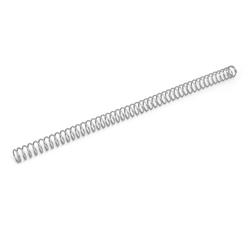 sourcing map Ressort de Compression 1.5mmx15mmx305mm 304 Acier Inoxydable Argenté