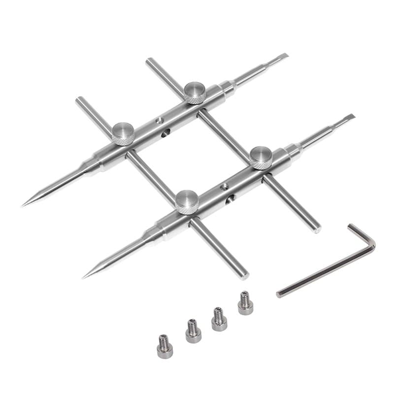 Ajustable Outil de réparation de clé de clé d'objectif d'appareil Photo DSLR de fixateur de dissolvant de Bague de retenue de Gr