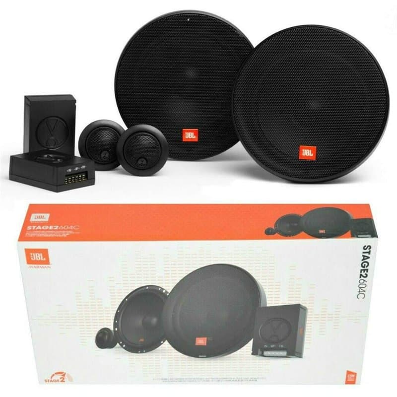 1 kit Compatible avec JBL STAGE2 604C système 2 Voies 6,5" 165 mm 16,50 cm 45 Watts rms 270 Watts Max avec woofer Tweeter Crosso