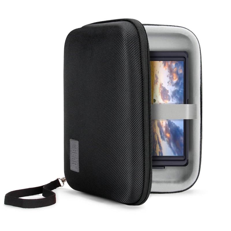 USA Gear Étui Rigide pour Moniteur de Caméra 7,5 Pouces - Sacoche pour Moniteur Vidéo Portable Compatible avec Feelworld Monitor