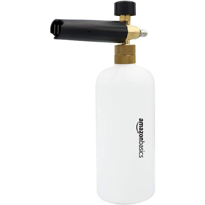 Amazon Basics Canon à mousse à raccord rapide 1/4" (1.6 cm) pour nettoyeur à pression, 1 l