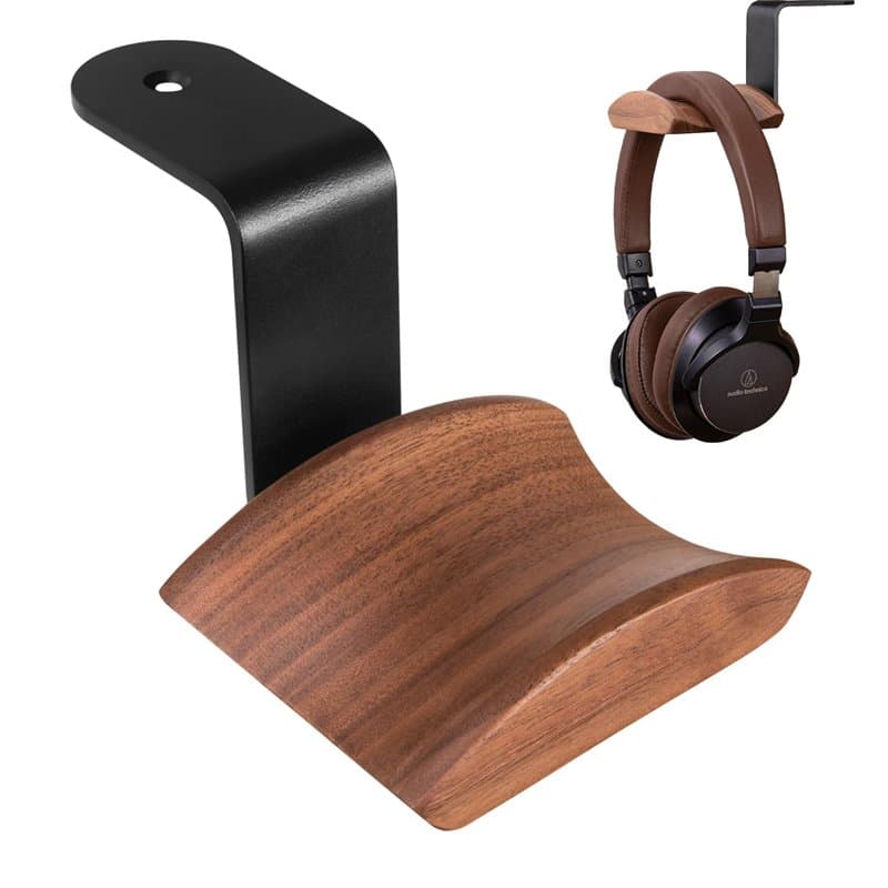 Headset Halterung,Kopfhörer Ständer,Kopfhörer Halterung,Kopfhörer Wandhalterung Kopfhörerhalter für Audio-,Studio- und PC-Gaming