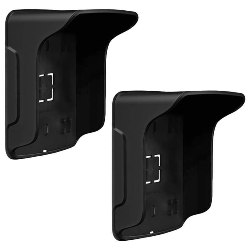 Sporgo Lot de 2 housses de protection contre la pluie pour sonnette de porte : plastique étanche, anti-éblouissement, protection
