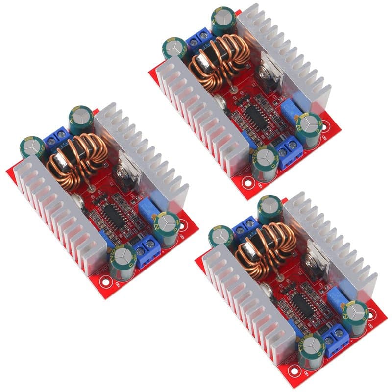 Lot de 3 modules de conversion de courant continu 400 W DC-DC 15 A pilote LED 8,5-50 V vers 10-60 V