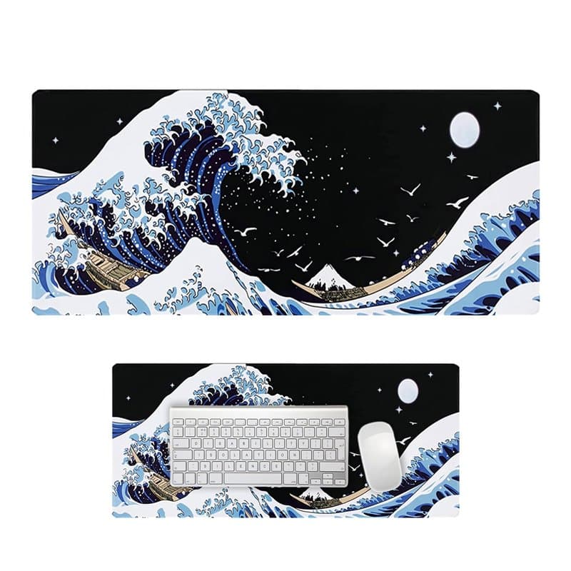 NYGGTYK 1 tapis de souris de jeu, grand tapis de bureau de jeu, grand tapis de souris, accessoire de jeu de bureau, tapis de cla