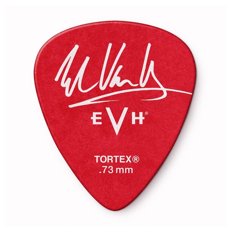 JIM DUNLOP Eddie Van Halen Frankenstein Lot de 6 médiators 0,73 mm