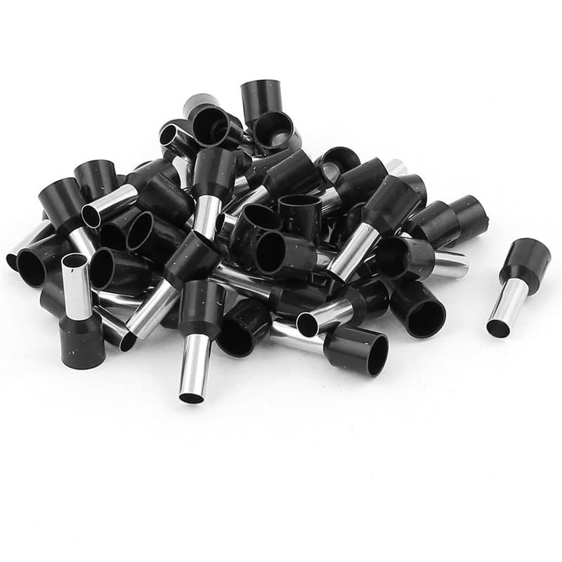 sourcing map 50pcs 10mm2 Embout de Câble Embout de Câblage Cosse à Sertir électrique Fil Sertissage Borne Connecteur Terminal Bo