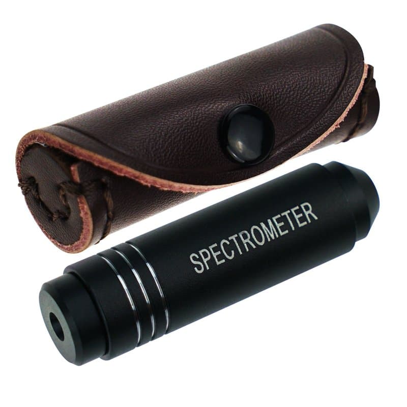 Pocket Handheld petit taille de diffraction grination spectroscope gemme spectromètre outil gemme pour l'identification rapide d