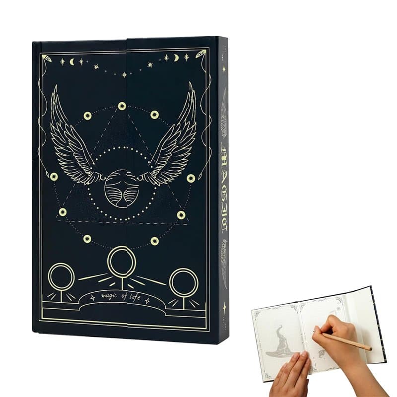 Agenda Journalier Semainier, 2025 Planner de Poche Agendas Vertical Planner 16 x 11 cm, Noir