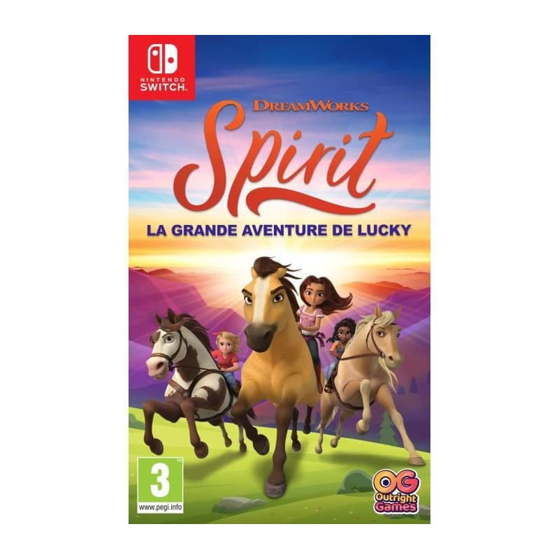 Jeu vidéo pour Switch Bandai SPIRIT - The Great Lucky Adventure