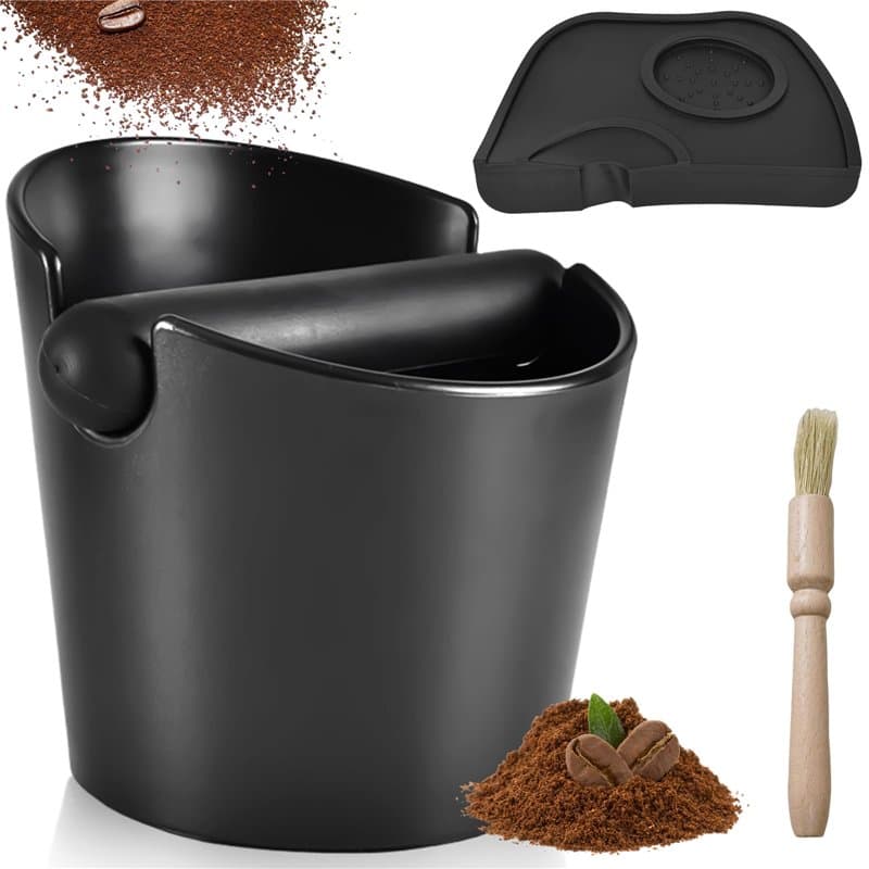 Récipient à taper pour porte-filtre, marc de café, récipient à expresso, avec levier de frappe amovible, Knock Box Barista Acces