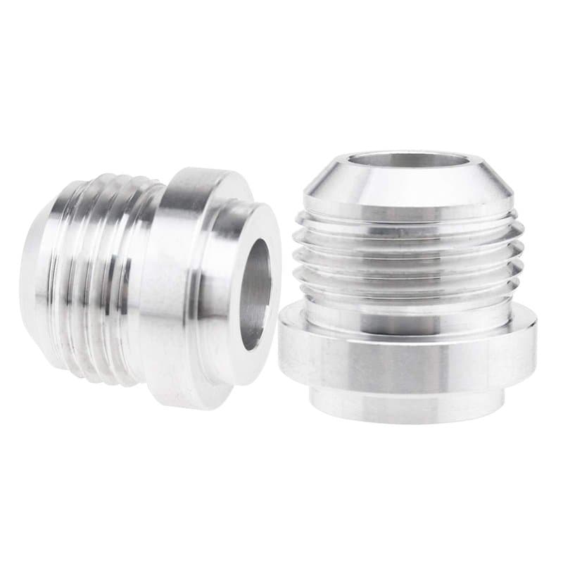 OTOTEC 2X AN10 Mâle Base Ronde en Aluminium à Souder sur Cellule de Réservoir Réfrigérant Remplacement pour Mazout