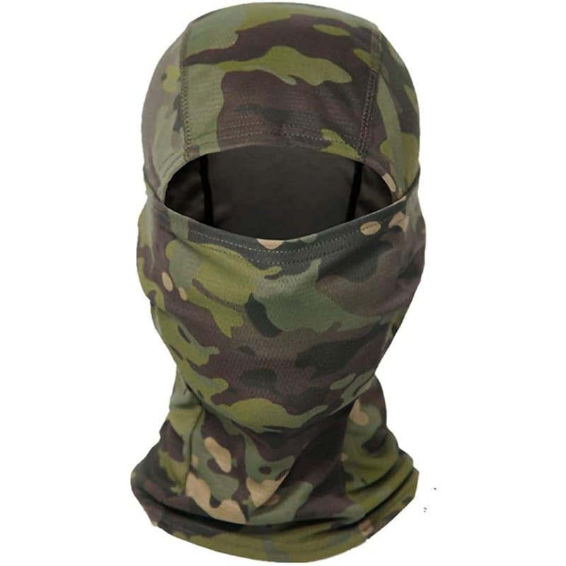 Cagoule Balaclava,Protection UV Cagoule de Cyclisme Tactique Chapeau de Cagoule pour Moto,pour Hommes, Femmes, Sports de Plein a