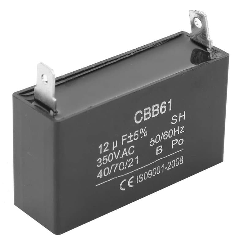 CBB61 Condensateur de Démarrage 350VAC 12UF Condensateur Générateur d'essence Condensateur de Démarrage Moteur Climatisation Ave