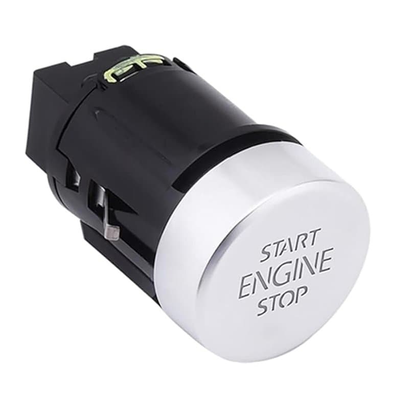 CLKE Bouton D'arrêt de Démarrage du Moteur de la Voiture, Interrupteur de Démarrage/Arrêt du Moteur Automobile à Bouton-Poussoir
