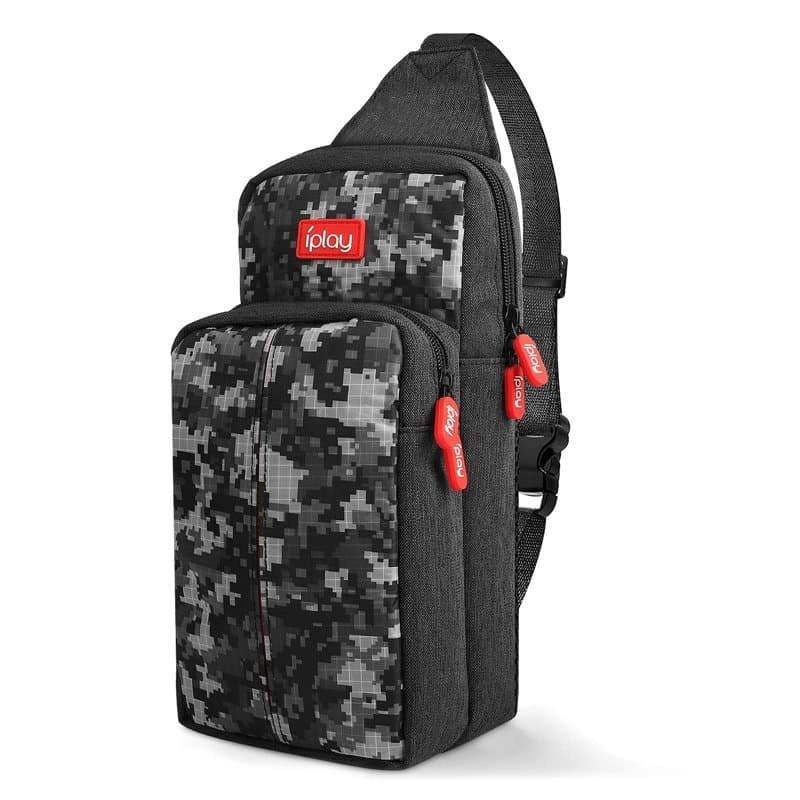 Sac à dos de transport pour Nintendo Switch/Lite/OLED/Console/Dock/Joy-Cons&Accessoires de rangement, sac à bandoulière portable