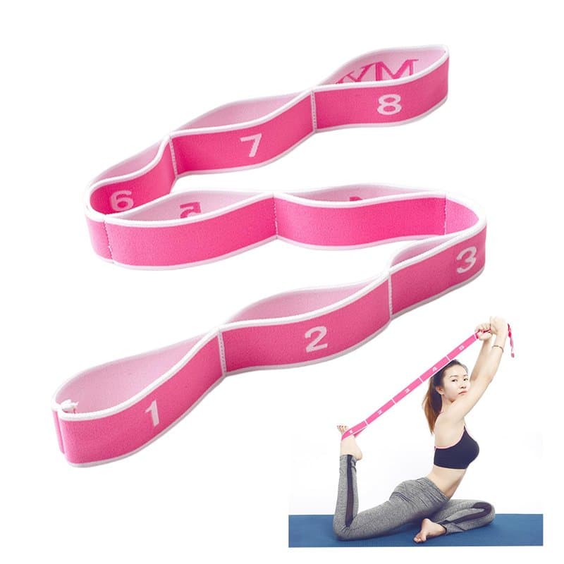 1 bande élastique pour le sport, accessoires de gymnastique, ceinture de yoga pour étirement, équipement de fitness, bande élast
