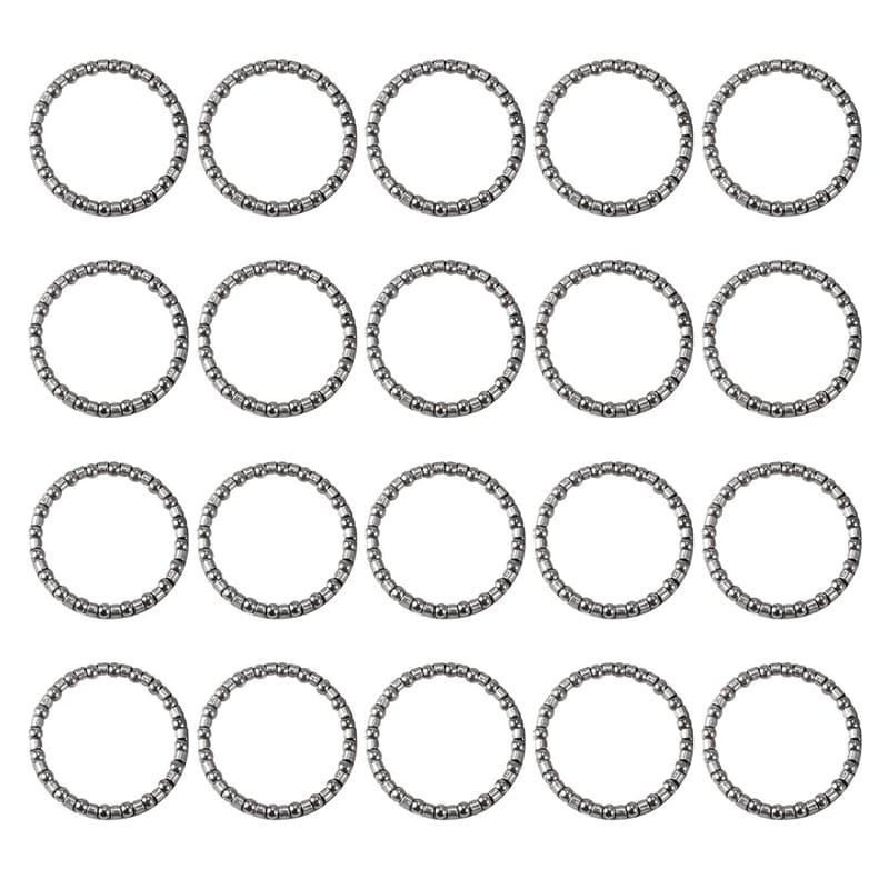 YSJCHEBS Roulements À Billes De Vélo, 20 Pièces, Accessoires De Vélo, Boules De Fourche De Vélo De Montagne, Support Inférieur,