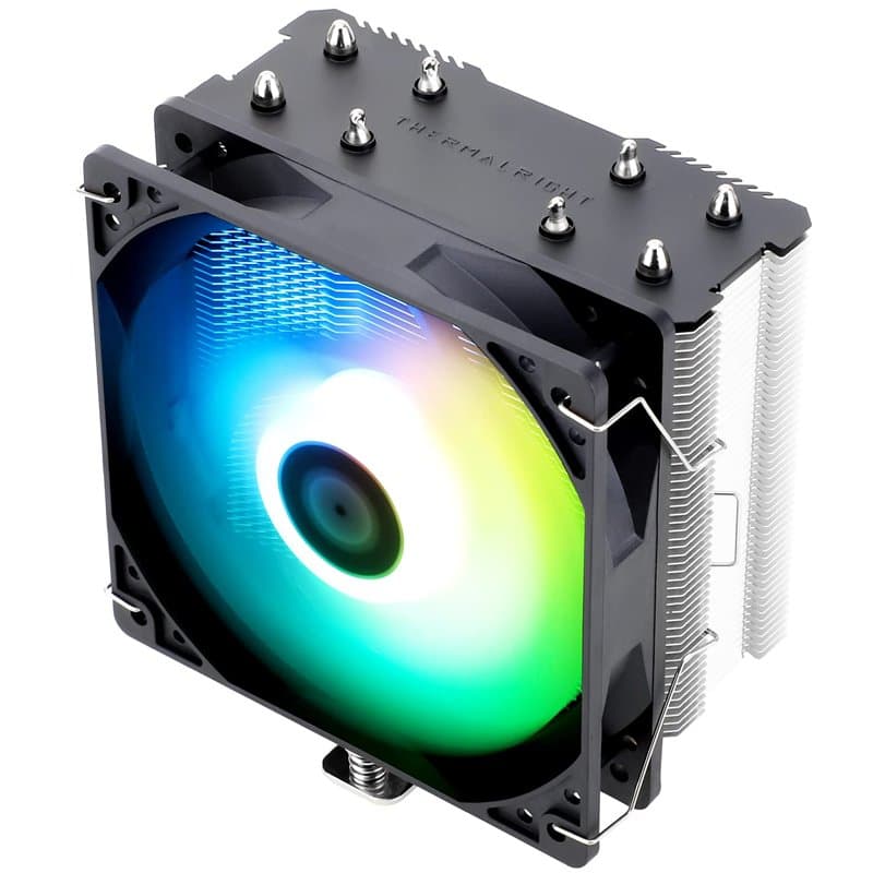 TR AssassinX120 SE ARGB Refroidisseur d'air CPU, 4 caloducs,TL-C12C-S PWM Refroidisseur de CPU à ventilateur silencieux avec rou