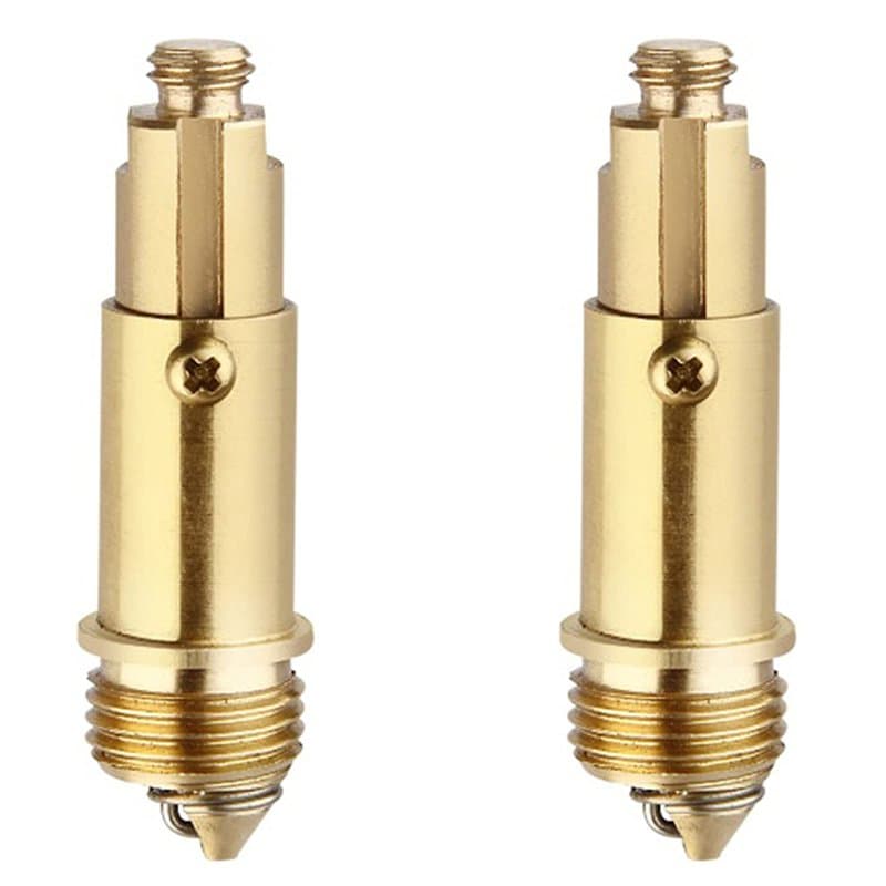 Gsrhzd 2 pièces Pop-up Boulon à ressort en laiton, Boulon dévier en laiton, Utilisé pour remplacer les pièces cassées, convient