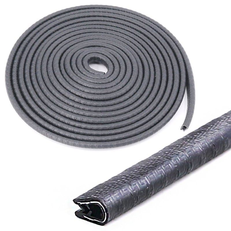 Swpeet Bande de Protection Universelle en Caoutchouc en Forme de U pour la Plupart des Bords métalliques de Voiture - Pratiqueme