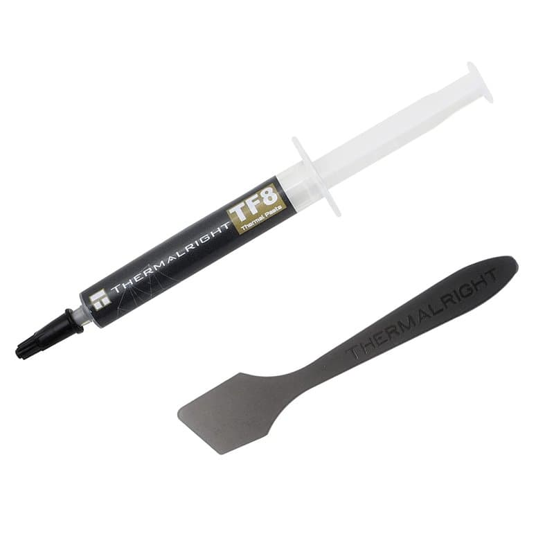 Thermalright TF8 Pâte thermique haute performance - 5,8 g, 13,8 W/mK, haute durabilité, facile à utiliser, pour tous les dissipa