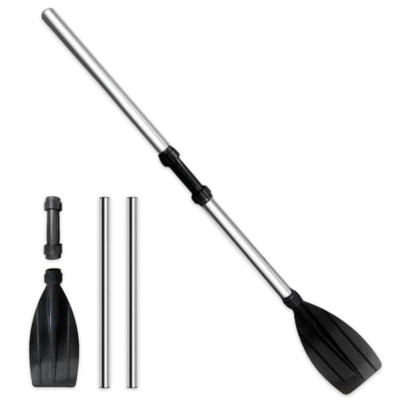 BNGXR Pagaie Télescopique, Pagaie de Kayak, Rames pour Bateau, Aluminium Pagaie pour canoë Kayak canoë Bateau à rames Kayak Padd