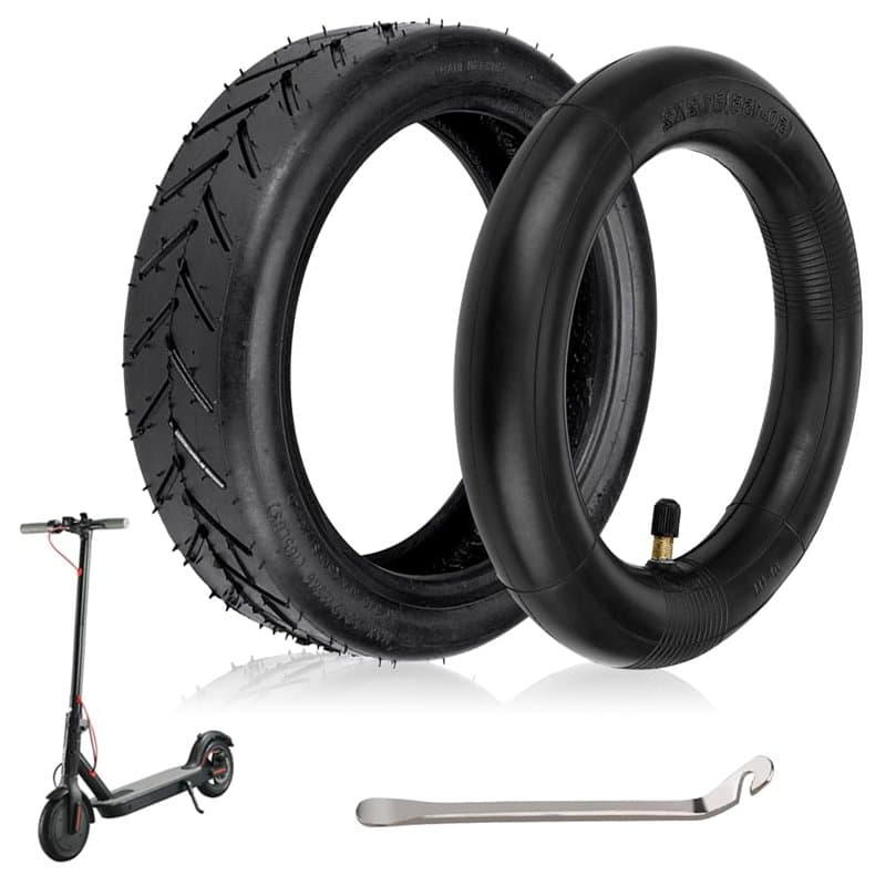 Udbrud Chambre à Air et Pneu Extérieur, 8 1/2 Chambre à air 8,5 Pouces Pneu de remplacement Xiaomi Scooter pour Xiaomi M365/Pro/