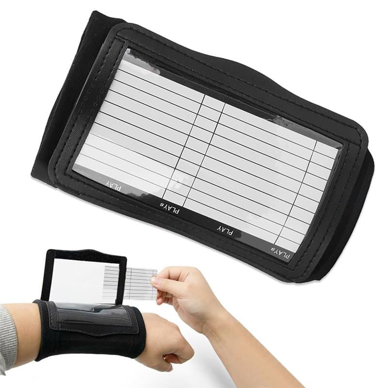 Aoreun Sports Bracelet Playbook, Bracelet Softball Playbook Bracelet de Jeu de Football - Bracelet de Football Playbook pour Foo
