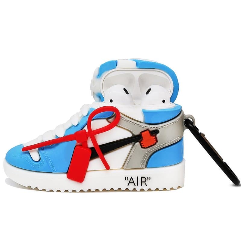 5D Air1&2 Housse de Protection Chaussure, Housse Décorative pour Air Box, Compatible avec Apple Air 2, Protection D'écouteurs en